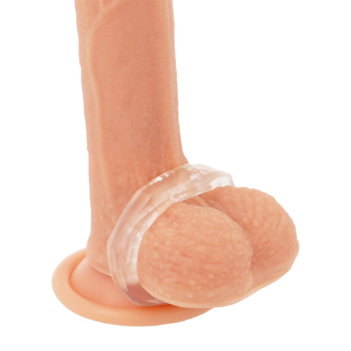 POWERING - SUPER FLEXIBLE Y RESISTENTE ANILLO PENE  5CM PR10 CLEAR