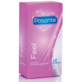 PASANTE - SENSITIVE ULTRA FINE CONDOMS 12 UNITS