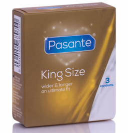 PASANTE - PREZERWATYKI KING SIZE 3 SZT