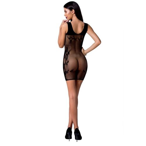 PASSION - WOMAN BS073 BODYSTOCKING TALLA UNICA NEGRO