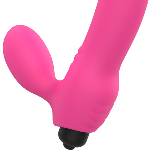 OHMAMA BIX VIBRADOR DOBLE ESTIMULACIÓN XMAS EDITION ROSA