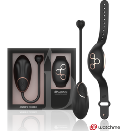 ANNE''S DESIRE - EGG REMOTE CONTROL TECHNOLOGY WATCHME BLACK/GOLD