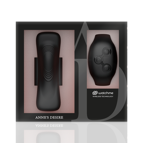 ANNE''S DESIRE - PANTY PLEASURE TECNOLOGÍA WATCHME NEGRO