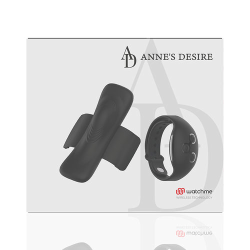 ANNE''S DESIRE - PANTY PLEASURE TECNOLOGÍA WATCHME NEGRO