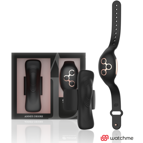 ANNE''S DESIRE - PANTY PLEASURE TECNOLOGÍA WATCHME NEGRO/GOLD