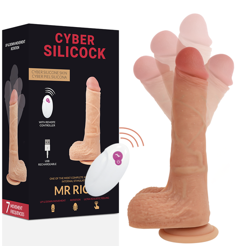 CYBER SILICOCK - REALISTICO CONTROL REMOTO MR RICK 20.9 CM -O- 4 CM