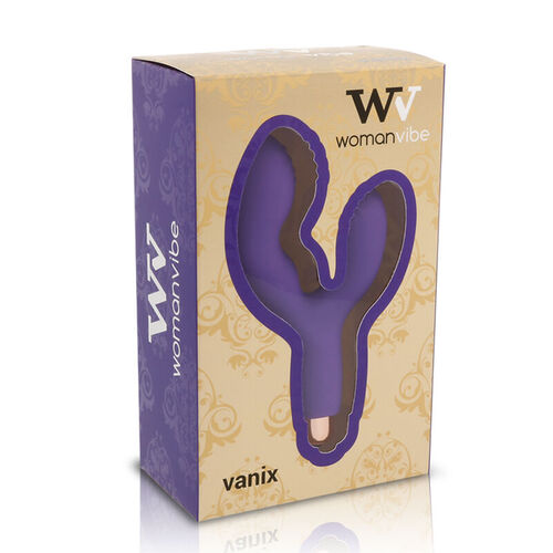 WOMANVIBE VANIX VIBRADOR ESTIMULADOR SILICONA