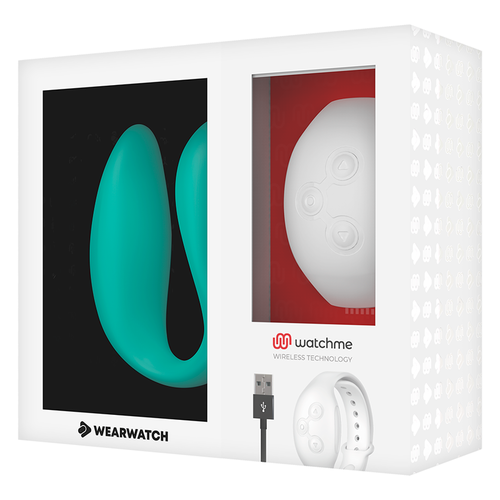 WEARWATCH VIBRADOR DUAL TECHNOLOGY WATCHME AGUA MARINA / NÍVEO