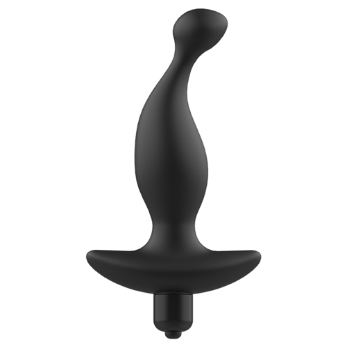 ADDICTED TOYS - MASAJEADOR ANAL CON VIBRACIN NEGRO MODELO 1