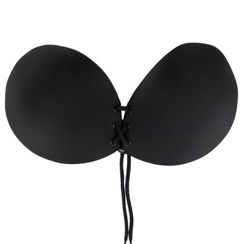 BYE BRA SUJETADOR ADHESIVO ENTRELAZADO NEGRO SIZE C