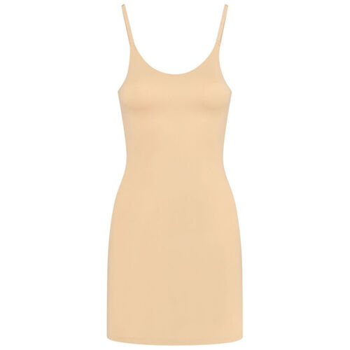 BYE-BRA - SINGLE VESTIDO INVISIBLE BEIGE TALLA S