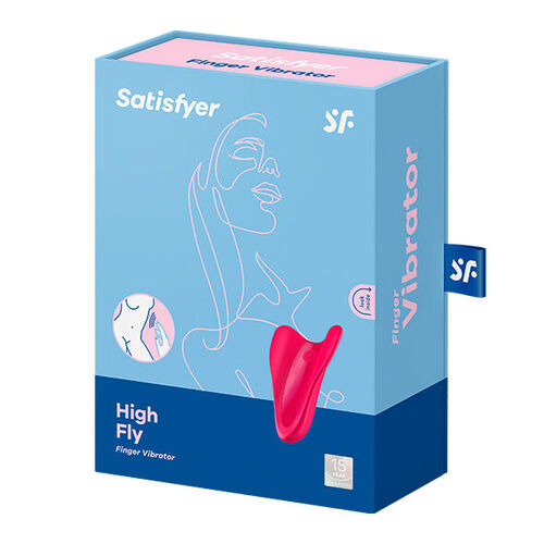 SATISFYER HIGH FLY VIBRADOR DEDAL FUCHSIA