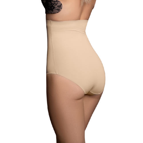 BYE-BRA - FAJA SIN COSTURAS ESTILO PANTIES BEIGE TALLA XL