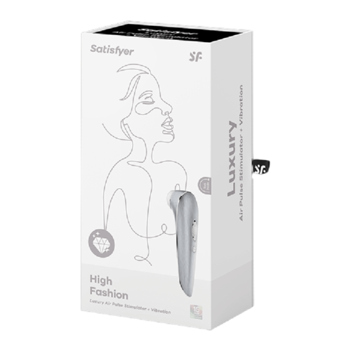 SATISFYER HIGH FASHION LUXURY ESTIMULACION ONDAS Y VIBRACION