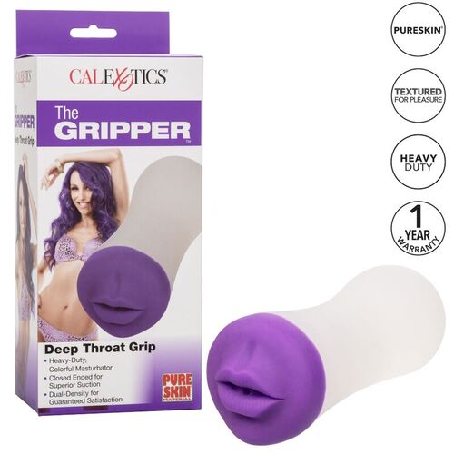 CALEXOTICS - DEEP THROAT GRIP MASTURBADOR BOCA