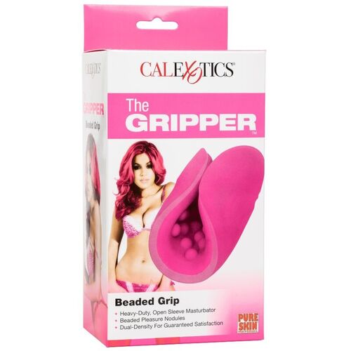 CALEXOTICS - BEADED GRIP MASTURBADOR TEXTURADO