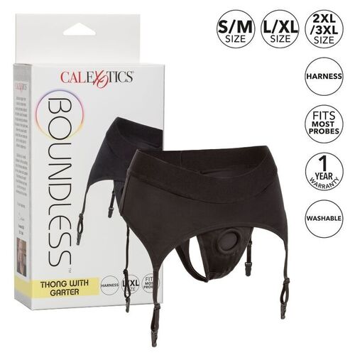 CALEXOTICS - BOUNDLESS ARNES TANGA CON LIGUERO S/M