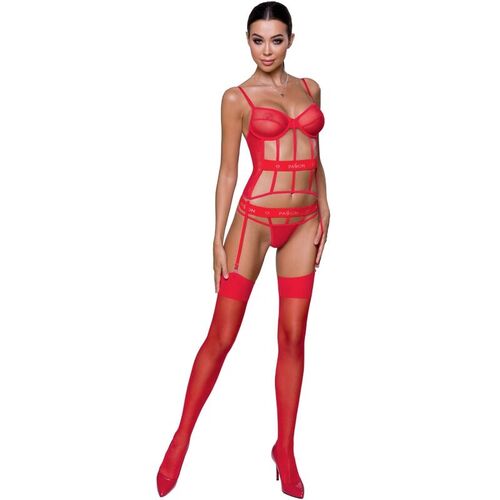 PASSION KYOUKA CORSET ROJO S/M