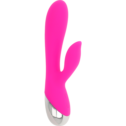 OHMAMA VIBRADOR CON RABBIT 10 MODOS DE VIBRACIÓN 19 CM