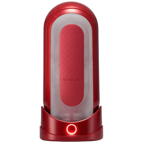 TENGA FLIP 0 (ZERO) ROJO CON CALENTADOR