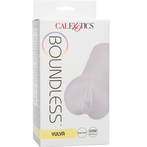 CALEX BOUNDLESS VULVA MASTURBADOR - TRANSPARENTE