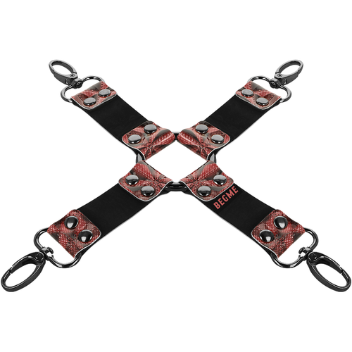 BEGME RED EDITION HOG TIE CUERO VEGANO