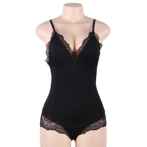 QUEEN LINGERIE TEDDY DE ENCAJES S/M