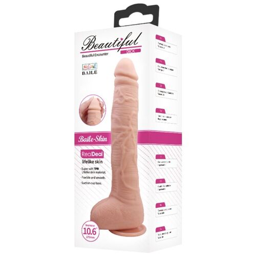 BAILE - DILDO REALISTICO FLEXIBLE