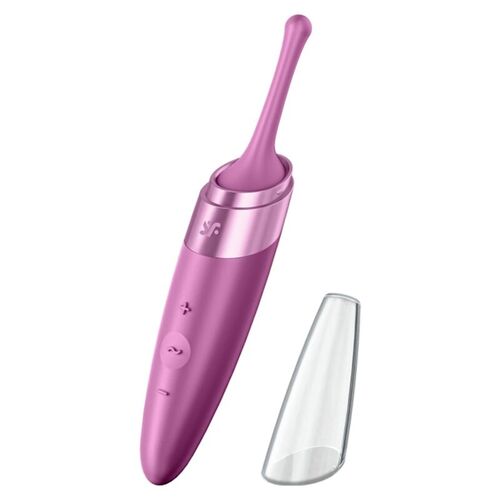 SATISFYER TWIRLING DELIGHT ESTIMULADOR CLITORIS - MORADO