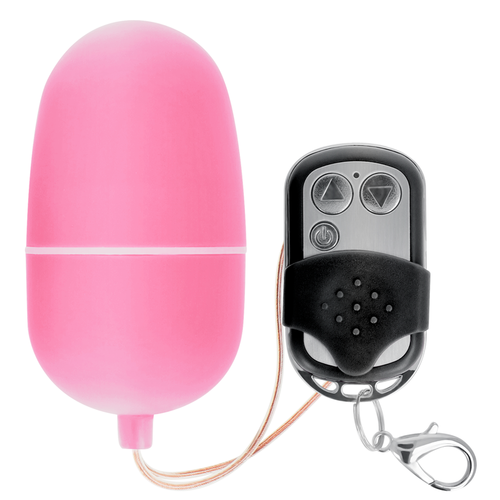 ONLINE- HUEVO VIBRADOR CONTROL REMOTO M ROSA