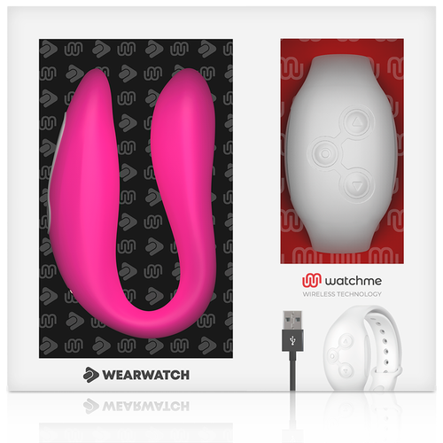 WEARWATCH VIBRADOR DUAL TECHNOLOGY WATCHME FUCSIA / NÍVEO