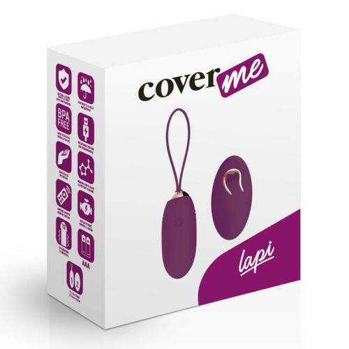 COVERME - HUEVO CONTROL REMOTO LAPI LILA