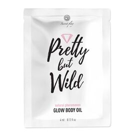 SECRETPLAY - PRETTY ABER WILD GLOW KÖRPERÖL-SACHET