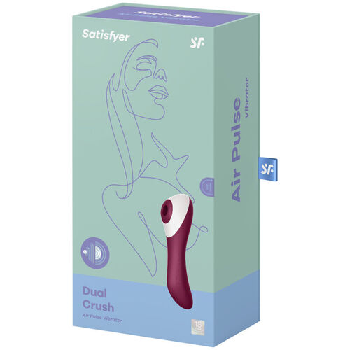 SATISFYER DUAL CRUSH ESTIMULADOR Y VIBRADOR