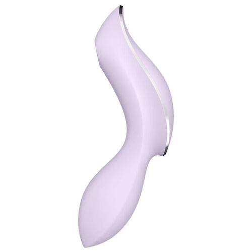 SATISFYER CURVY TRINITY 2 ESTIMULADOR Y VIBRADOR - MORADO