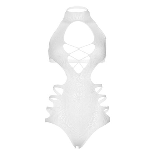 LEG AVENUE BODY DE ENCAJES TALLA UNICA - BLANCO