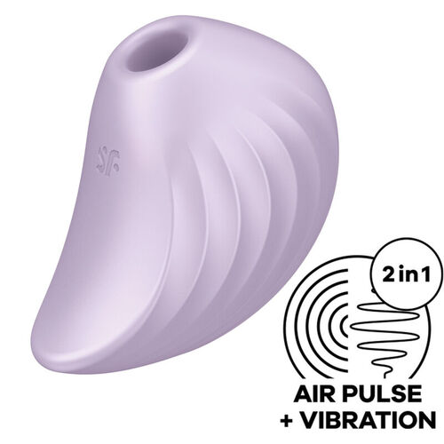 SATISFYER PEARL DIVER ESTIMULADOR Y VIBRADOR - VIOLETA