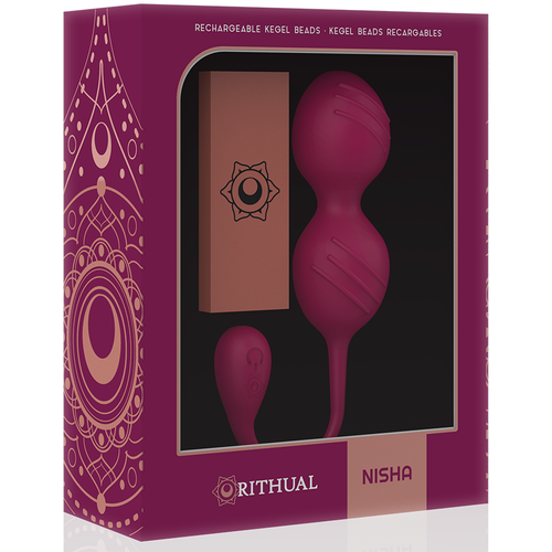 RITHUAL - NISHA BOLAS KEGEL RECARGABLES VIBRADORAS ORQUIDEA