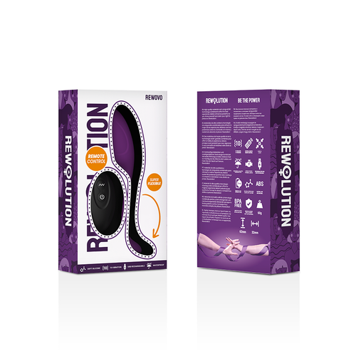 REWOLUTION REWOVO HUEVO VIBRADOR CONTROL REMOTO