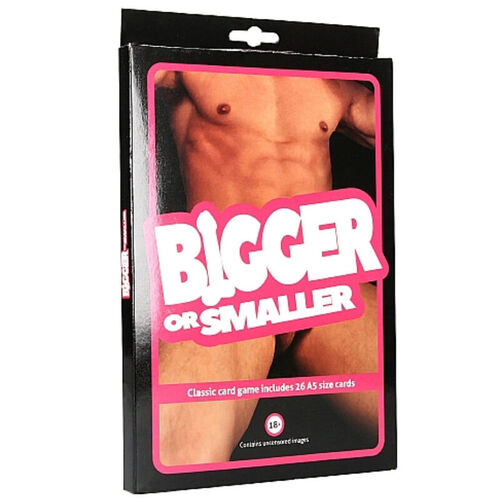 PLAY WIV ME BIGGER OR SMALLER JUEGO DE CARTAS