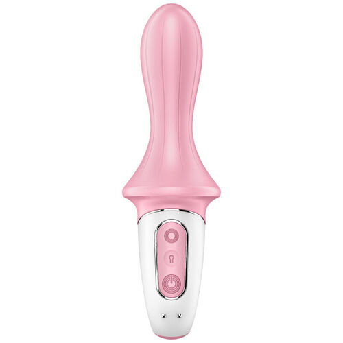 SATISFYER AIR PUMP BOOTY 5+ VIBRADOR ANAL INFLABLE - ROSA