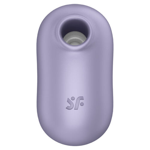 SATISFYER - PRO TO GO 2 ESTIMULADOR Y VIBRADOR DOBLE VIOLETA