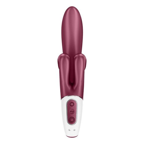 SATISFYER - TOUCH ME VIBRADOR RABBIT ROJO