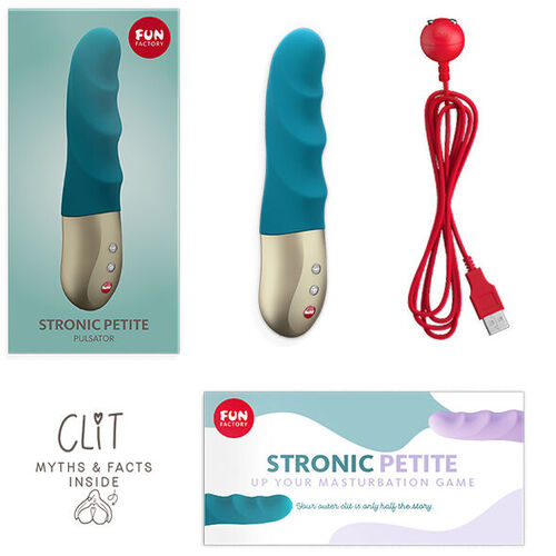 FUN FACTORY - STRONIC PETITE VIBRADOR DEEP AZUL