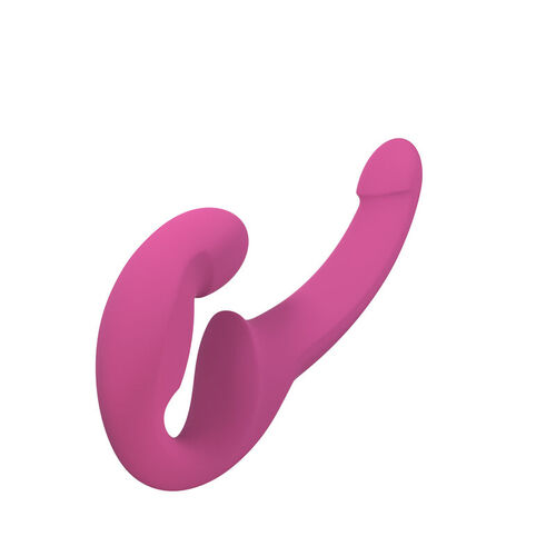 FUN FACTORY - SHARE LITE DOUBLE ARNÉS DILDO NEGROBERRY