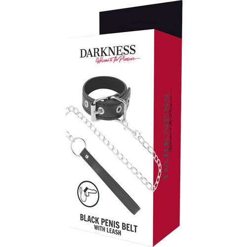 DARKNESS - ANILLA PENE CON CORREA