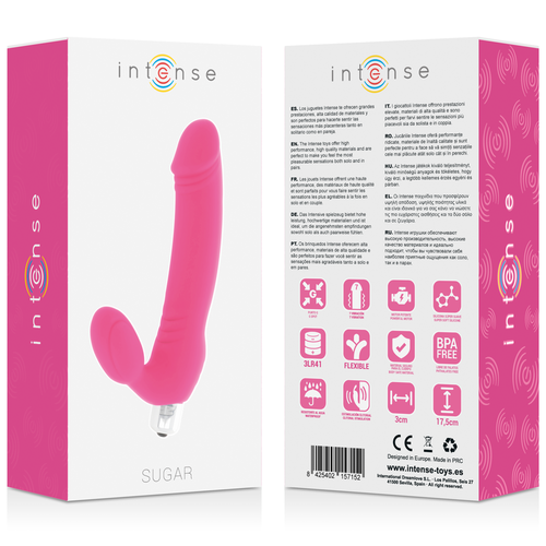 INTENSE - SUGAR SEVEN SPEEDS SILICONE FUSHSIA