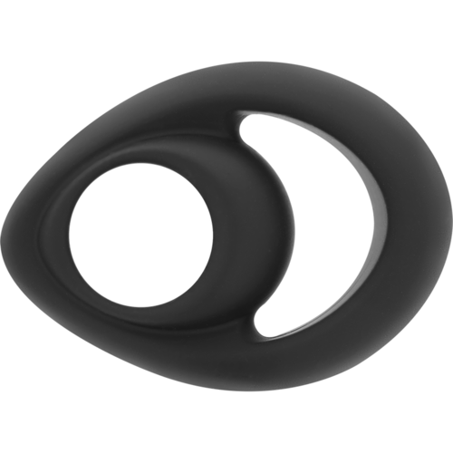 POWERING SUPER FLEXIBLE Y RESISTENTE ANILLO PENE Y TESTICULOS  PR14  NEGRO