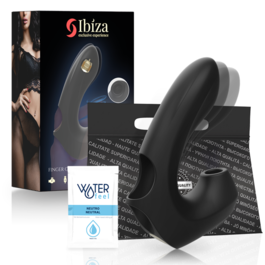 IBIZA - POTENTE DEDAL VIBRADOR Y SUCCIONADOR CLÍTORIS