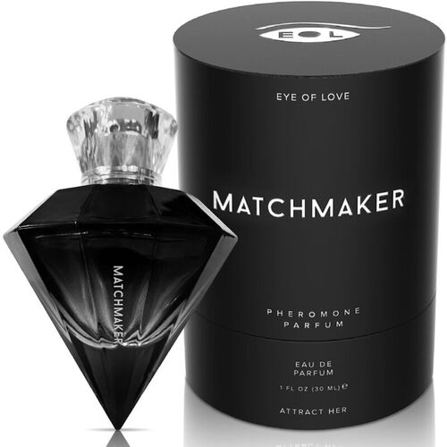 EYE OF LOVE - MATCHMAKER BLACK DIAMOND PERFUME FEROMONAS PARA ÉL 30ML